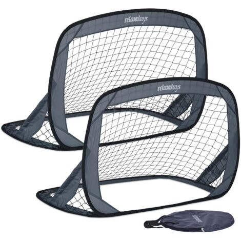 2x pop up football goals