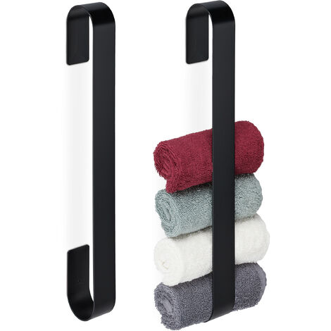 Porte-torchon/serviette aimanté pour évier ou frigo - FLEXIBLE - Support  magnétique pour chiffon/torchon pour évier/lavabo de cuisine - spécial pour