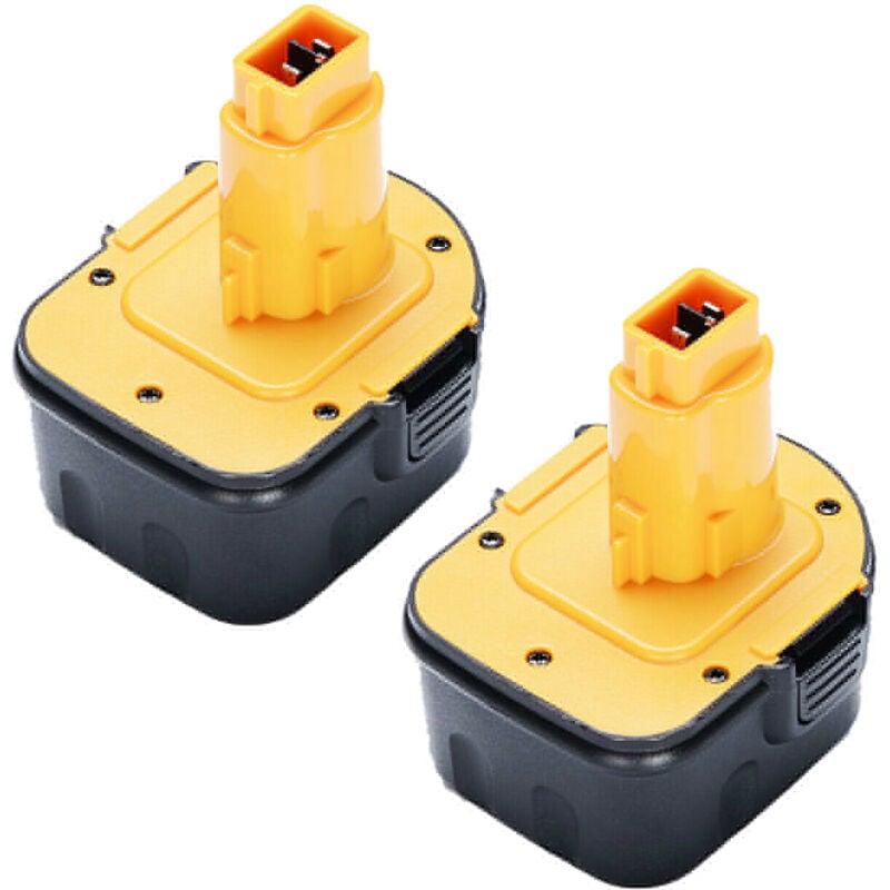 Pdstation - 2X pour Dewalt 12V 4.6Ah Batterie DW9071 DW9072 DC9071 DE9037 DE9071 DE9072 DE9074 DE9075 152250-27 397745-01