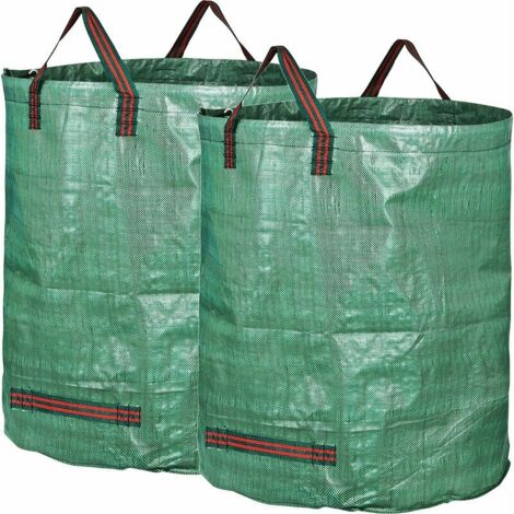 2X PROFESSIONAL 300L reißfeste Gartensäcke,