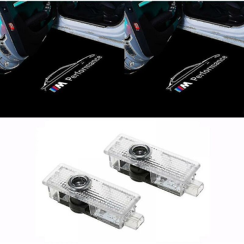 2x Proiettori LED Bmw per luci porta logo