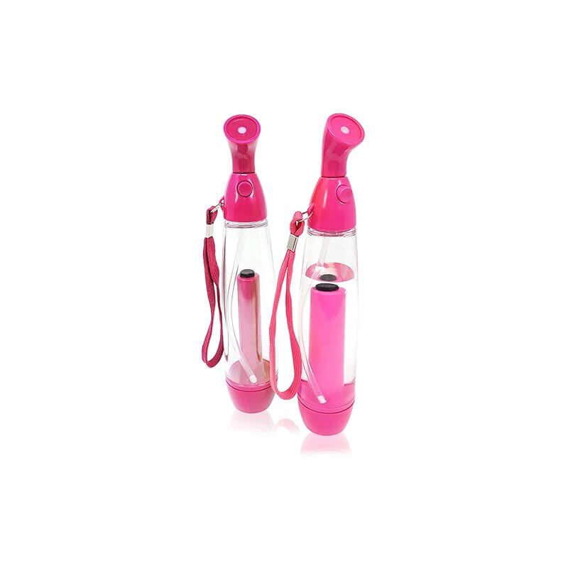 Shining House - 2x Pulvérisateur d'eau, atomiseur d'eau pour rafraîchir à pression d'air 65-75 ml, rose - pulverisateur enfant (02 pièces - rose)