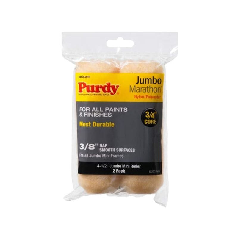 Purdy - Marathon Jumbo Mini Roller Sleeve 114 x 19mm (4.1/2 x 3/4in) (Pack 2)