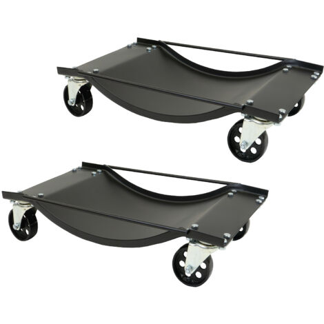 2x Rangierhilfe Rangierschale  für PKW Rangierroller Rangierwagenheber Wagenheber