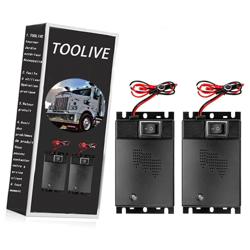 Toolive - 2X Répulsif Contre Les Martres avec Batterie 12V - Répulsif chassant Contre Martre et Souris pour Protection Voiture à Ultrason