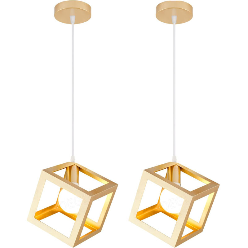 Image of 2X Retro Ceiling Lights Modern Hanging&hellip;