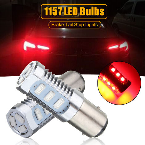 Generic 2 Ampoules LED STOP Rouge Flasheur (Clignotant) pour feux de  freinage de voiture à prix pas cher