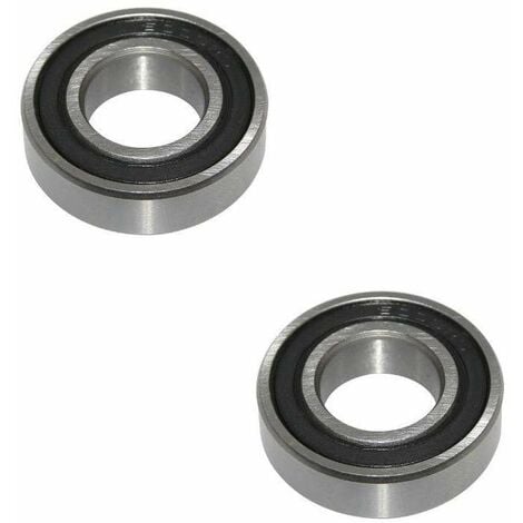 2x roulement à billes 6201-2RS 12x32x10mm étanche roue moto scooter mobylette voiture remorque tracteur