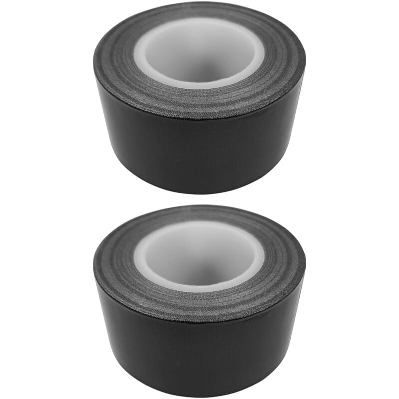 Cyclingcolors - 2x Ruban adhésif ptfe anti-adhérent haute température Bande Tissu de verre enduit Imprimante 3D Machine sous vide, noir 30mm x 10m