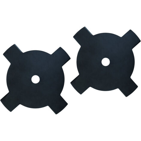 2x Scheppach Universal Ersatzmesser 25,4mm Freischneider Motorsense Motortrimmer