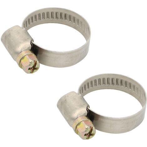 STABILO-SANITAER 2x Schlauchschelle 16-25mm 3/4 Zoll Schlauchklemme verzinkt