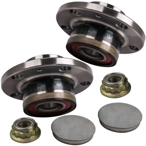 2x SET CUSCINETTO RUOTA POSTERIORE for AUDI VW SEAT SKODA CUSCINETTI SOSPENSIONI