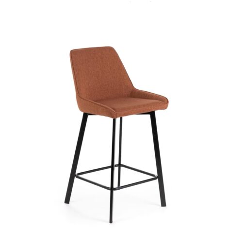 2x Sgabello in Tessuto 50cm x 44cm H. 94cm