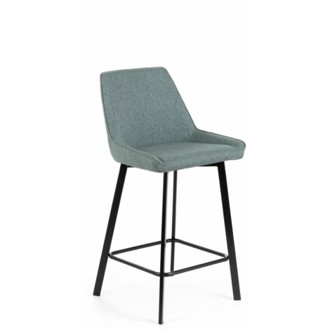 2x Sgabello in Tessuto 50cm x 44cm H. 94cm