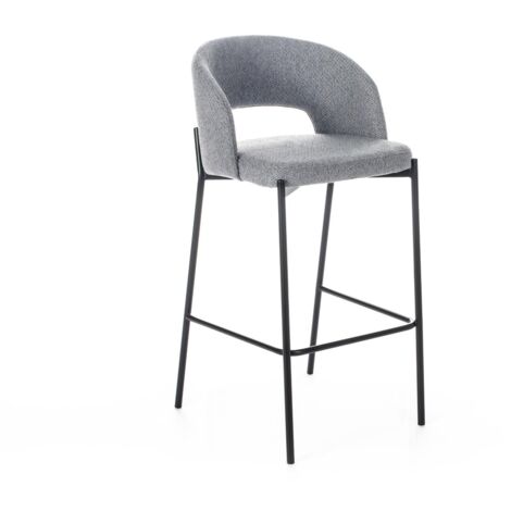2x Sgabello in Tessuto 50cm X 52cm H. 89cm