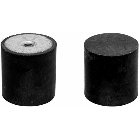 2x silent bloc femelle plein anti vibration caoutchouc bâteau voiture amortisseur silencieux