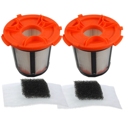 2x Staubsaugerfilter Hepa-Filter Filterpatrone für Zanussi ZAN1656UK ZAN1650PR ZAN1660 ZAN1667 Z1620 Z1661 PC1620 A1610 Saugroboter