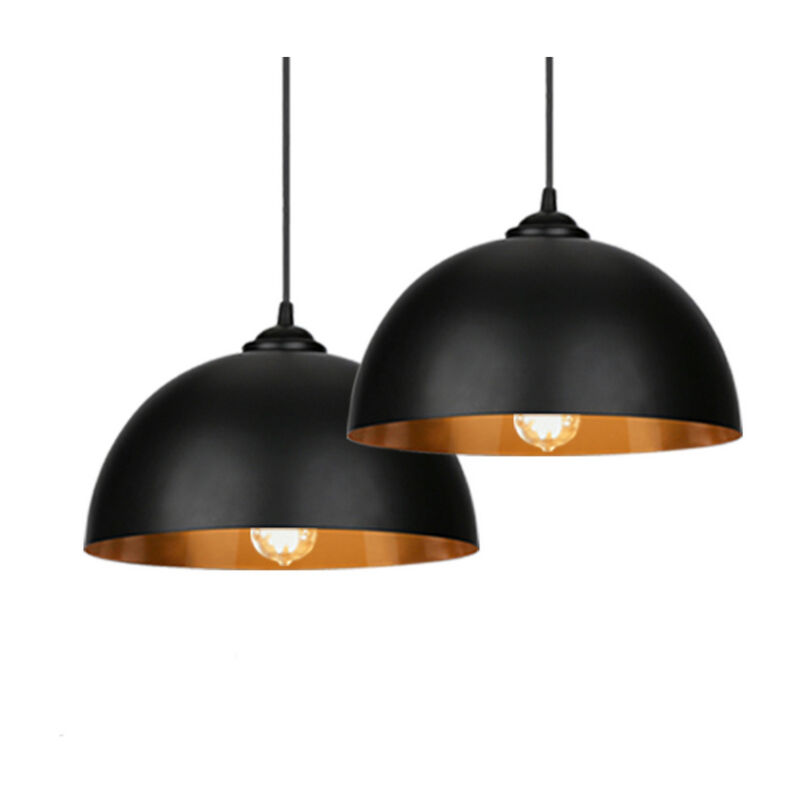 2x Suspension Luminaire led Suspension Lampe à suspendre Lumière Suspension salle à manger industrielle