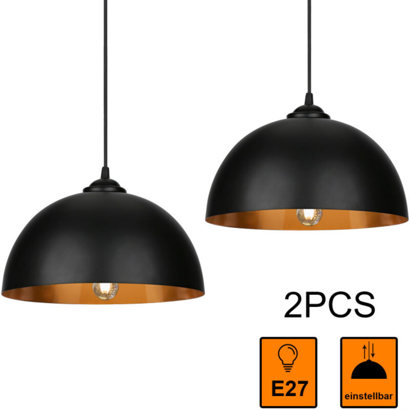 2x Suspension Luminaire led Suspension Lumière Lampe à suspendre Lampe à suspendre Design