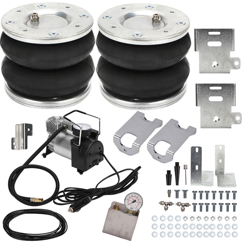 Maxpeedingrods - 2x suspension pneumatique + compresseur 12V Kit for Ford Transit 01-20 4000KG