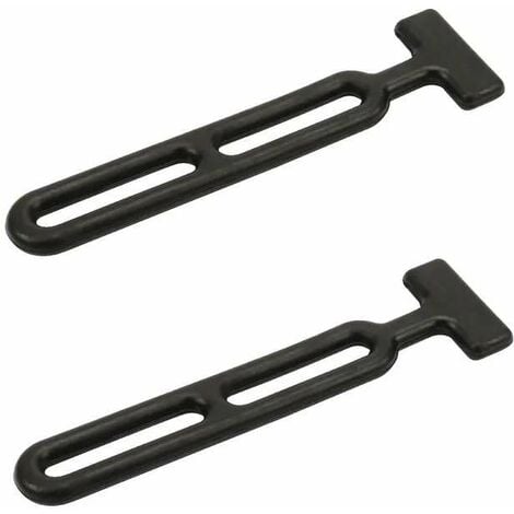 2x Tendeur caoutchouc élastique 186mm support capot porte vélo