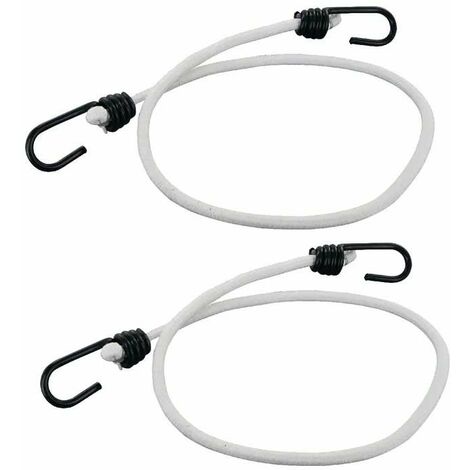 2x tendeur diamètre 8mm x longueur 800mm universel sandow crochet transport