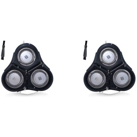 2X Tête de Rechange RQ11 pour Rasoirs SensoTouch 2D 1150X, 1160X, 1170X 1180X et Plus