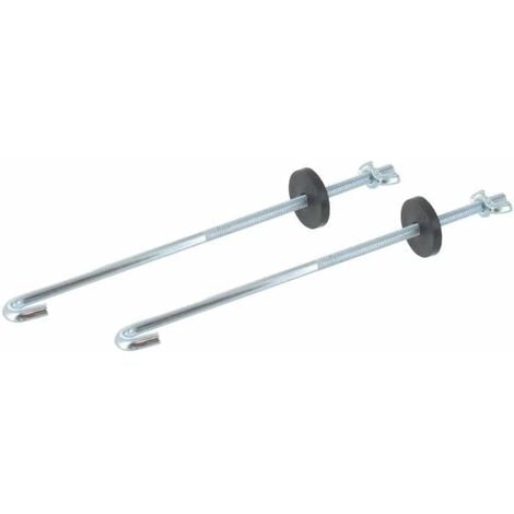 2x Tige de fixation universelle pour batterie Ø 6mm longueur 200mm Motoculture Tracteur Tondeuse Autoportée Entretien Parc Jardin
