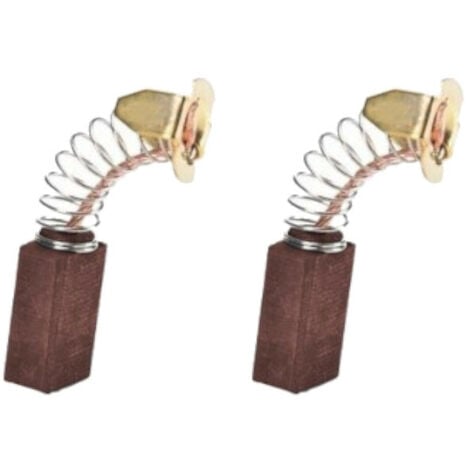 2x Trade-Shop Bronzekohlen Kohlebürsten 6x10x16mm kompatibel mit SHOPRIDER GK-10 TE-888N TE-889N NRS, kompatibel mit Kymco Midi XL ForU, Maxi XL ForU