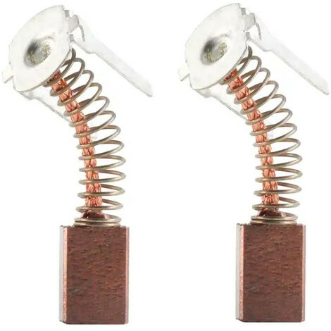 2x Trade-Shop Bronzekohlen Kohlebürsten Motorkohlen 4,5 x 8 x 11mm kompatibel mit Bosch GSR 140-LI, GSR 180-LI Akku-Bohrschrauber ersetzt 1607000CZ1