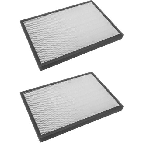 2x Trade-Shop Filter-Set (HEPA-Filter + Aktivkohlefilter) kompatibel mit DeLonghi AC 230 Luftreiniger, Ersatz für DeLonghi 5513710021, Comedes PT94081