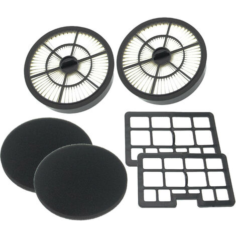 2x Trade-Shop HEPA-Filterset Kombi-Filter kompatibel mit Privileg Edition 50 VC-T4020E-1 Staubsauger, Ersatz für Privileg 177190 364336 457630 725213