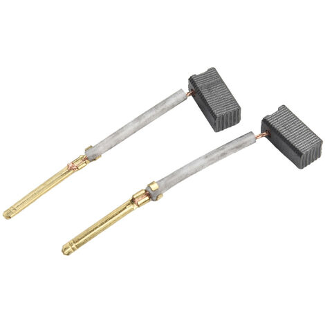 2x Trade-Shop Kohlebürsten 6x7x14mm kompatibel mit Evolution MBR100A MBR100B ES56EA ES56EKA, kompatibel mit Porter Cable 382 7346 7424XP 97455 7345