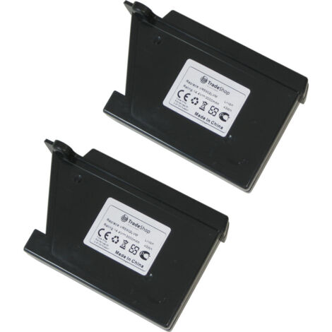 2x Trade-Shop Li-Ion Akku 14,4V / 3000mAh kompatibel mit LG VR5902KL VR5902LV VR5903KL VR5903KLW VR5904KL VR5906KL VR5907KL VR5907LM VR5908KL