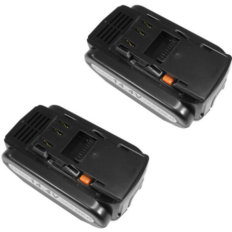 2x Trade-Shop Li-Ion Akku, 14,4V / 4000mAh für Panasonic EY7542 EY7544 EY7544LN2S-B EY7544LN2SB EY7544X-B EY7544XB