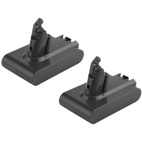 2x Trade-Shop Li-Ion Akku 21,6V / 2500mAh für Dyson DC58 DC61 DC62 DC72 DC74 V6 V6+ SV03 SV05 SV06 SV07 Staubsauger Handstaubsauger