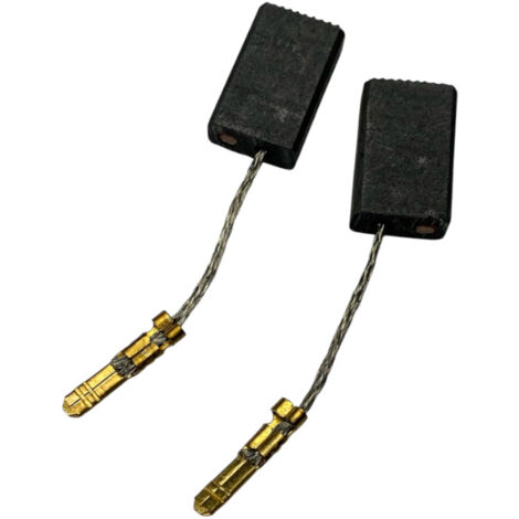 2x Trade-Shop Motorkohlen Kohlebürsten 5x10x16mm kompatibel mit Kress 1050 FME-P / 1050 FME / 800 FME / 530 FM / WS 800 / 1100 WS / 1200 WSE Oberfräse