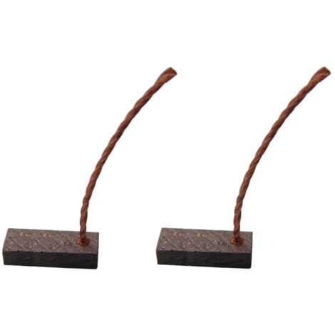 2x Trade-Shop Motorkohlen Kohlebürsten Schleifkohlen 4,5 x 6,5 x 17mm 12-24V für verschiedene KFZ-Motoren Rolltor Garagentor Antriebe Lichtmaschine