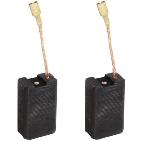2x Trade-Shop Motorkohlen Kohlebürsten Schleifkohlen 7x12x20mm kompatibel mit Parkside PWS 230 C3 Winkelschleifer / mit Auto Stop