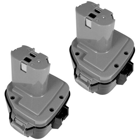 2x Trade-Shop Ni-MH Akku 12V / 3300mAh für Makita 6319DWDE 6914DWAE 6916FDWAE 6980FDWAE 6980FDZ 8270DWE 8270DWPE 8414D 8414DWAE 8414DWDE3