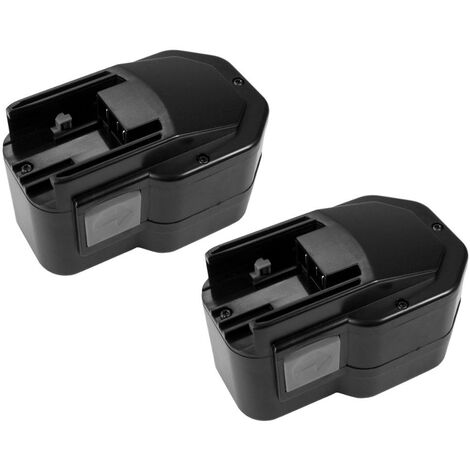 2x Trade-Shop Ni-MH Akku 14,4V 2500mAh für Milwaukee 4932376304 4932376315 4932376510 4932399075 4932399188 4932399484 4932399485 4932399486