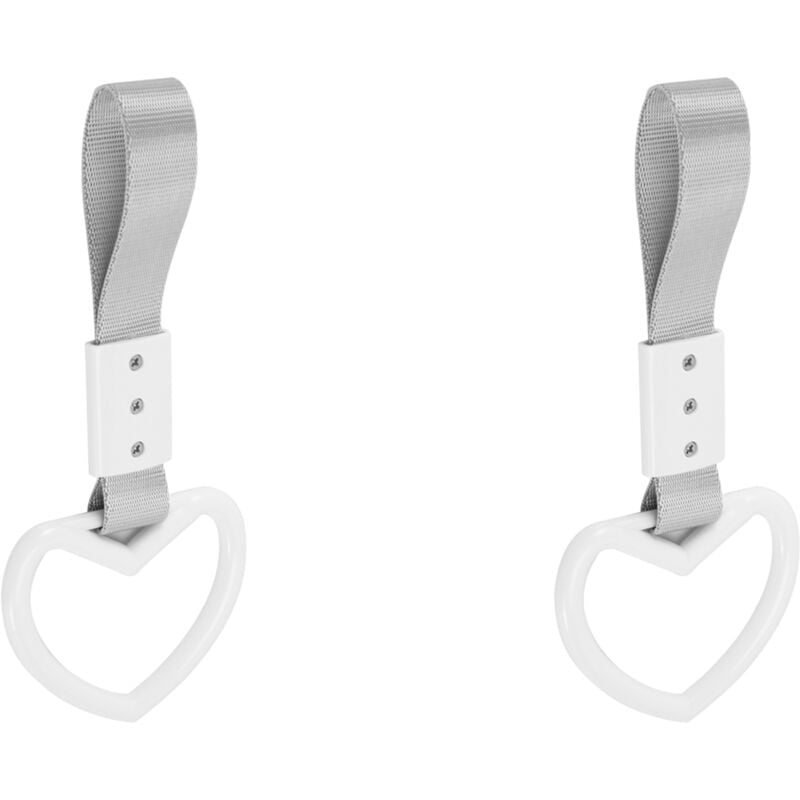 Image of 2X Tsurikawa Ring JDM Zug Bus Handriemen Drift Charm Riemen Drift Auto Styling