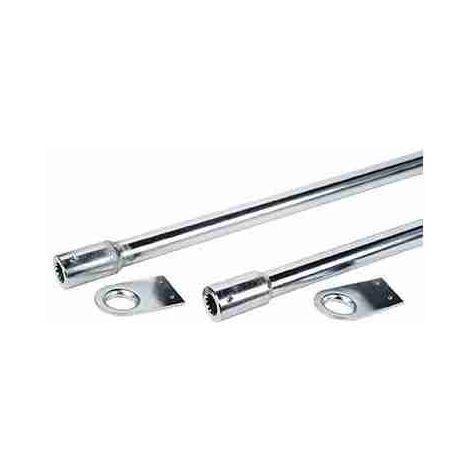 2x Tubi Trasmissione 1,5 Mt 1 Operatore Centrale Per 550 Solid Kit230v Faac 736022