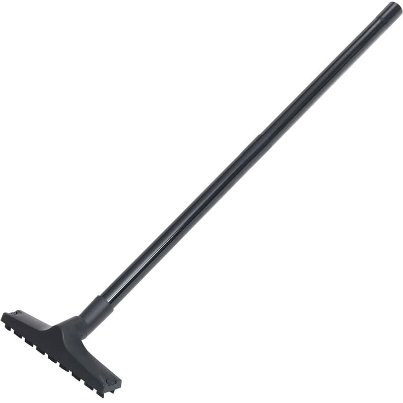 

vidaXL 2x Tubos de extensión y cepillo para aspiradora de cenizas - Negro