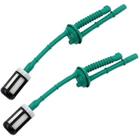 2x Tuyau carburant avec filtre à essence pour Stihl FC55 FS38 FS45 FS46 FS55 FS100 FS130 HL45 HL100 HT100 HT101 KM55 KM100 KM110R Multimotor MM55 4140 358 7702