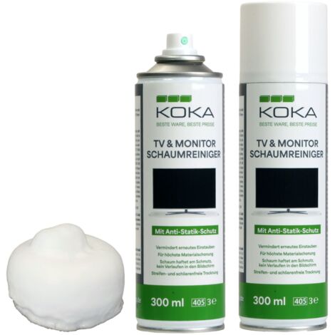 2x TV & Monitor Schaumreiniger je 300ml
