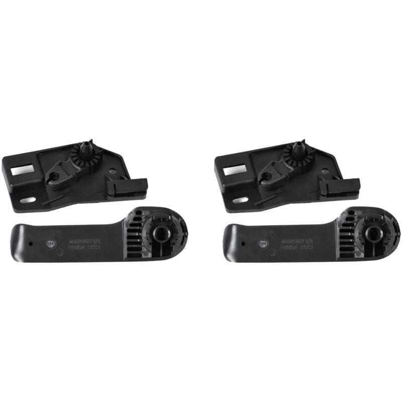 Image of 2X und Halterung für Motor Hauben Verriegelung für Fabia 1J1823633A 1J1823533C