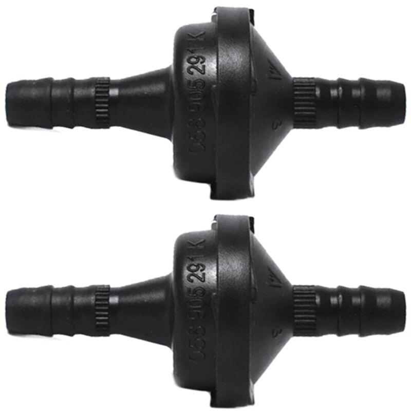Image of 2X Vakuum-Rückschlagventil Luftpumpenventil Autozubehör für A4 TT 058905291 058905291K