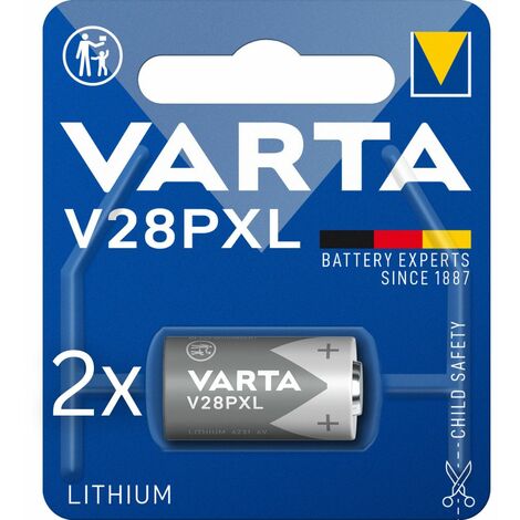 2x Varta V28PXL Photobatterie Lithium 6V 170mAh 1er Blister