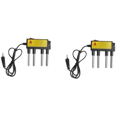 2X Water Quality Tester Electrolyzer Electrolytic Iron Bar TDS Tester Electrolyzer Fast Water Quality Testing,EU Plug